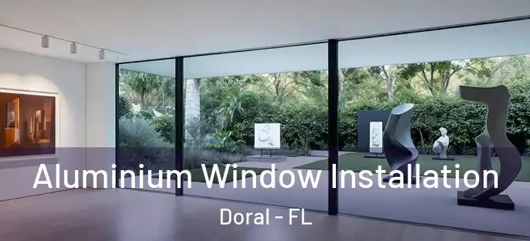  Aluminium Window Installation Doral - FL