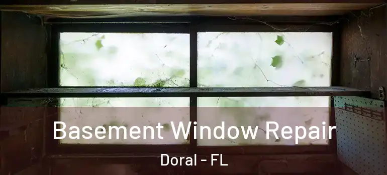  Basement Window Repair Doral - FL