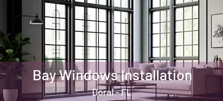 Bay Windows Installation Doral - FL