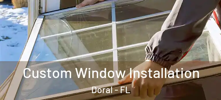  Custom Window Installation Doral - FL