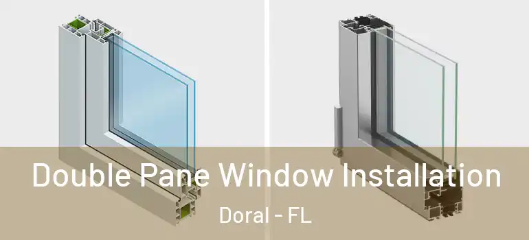  Double Pane Window Installation Doral - FL