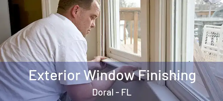  Exterior Window Finishing Doral - FL