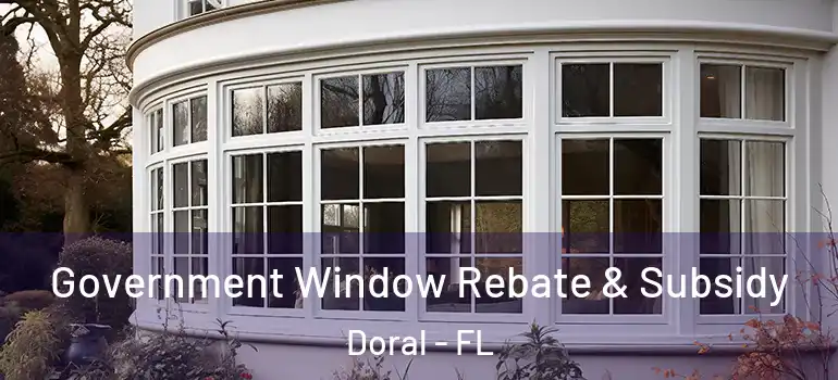  Government Window Rebate & Subsidy Doral - FL