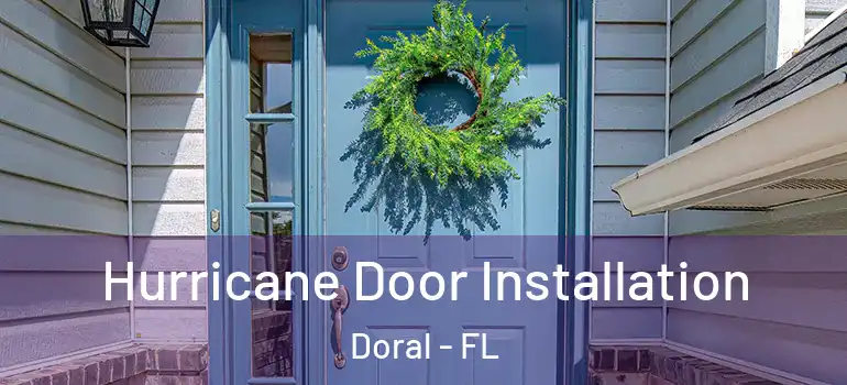  Hurricane Door Installation Doral - FL