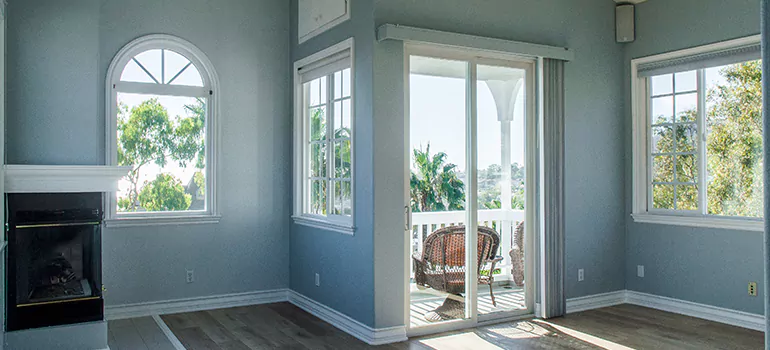 Tempered Glass Sliding Door inDoral, FL