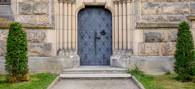 Traditional Double Front Doors in Doral, FL