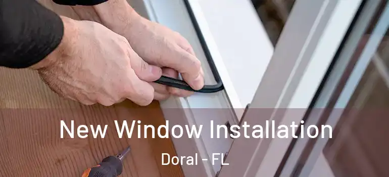  New Window Installation Doral - FL