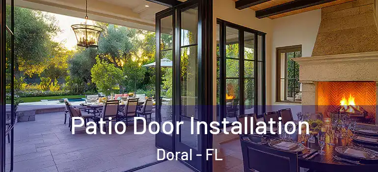  Patio Door Installation Doral - FL