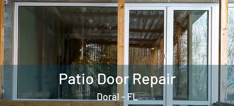  Patio Door Repair Doral - FL