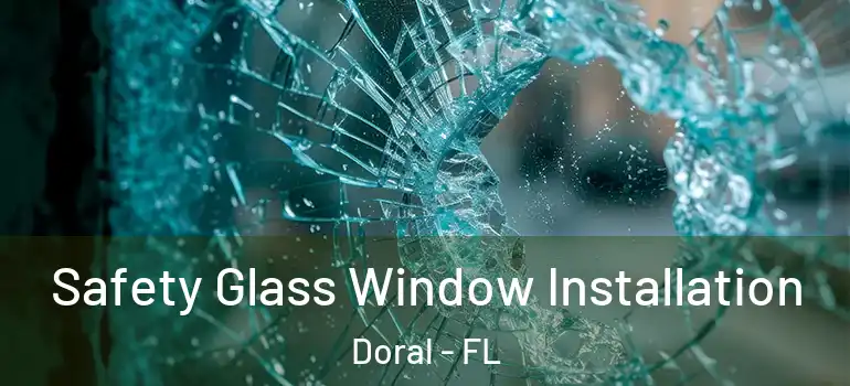  Safety Glass Window Installation Doral - FL