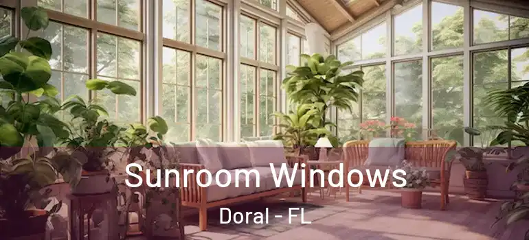  Sunroom Windows Doral - FL