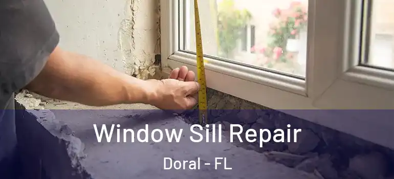  Window Sill Repair Doral - FL